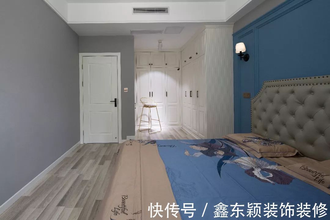 森系|107平的美式风三居室,好喜欢这款森系电视背景墙