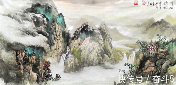 四大美女&当代实力派著名画家彭书春——山水作品欣赏