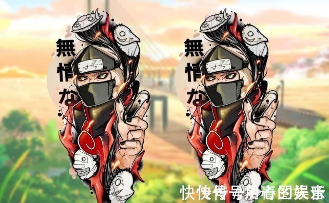 干柿鬼鲛|火影晓组织的纹贴,迪达拉彰显霸气,蝎却显得忧郁