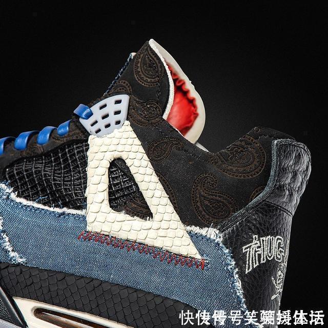 球鞋 致敬说唱巨星!这双牛仔腰果花AJ4只能看不能买