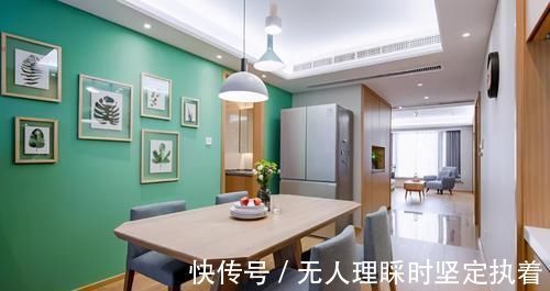 打通|老公坚持打通厨房加传菜口，实用极了，电视墙设计更机智，晒晒