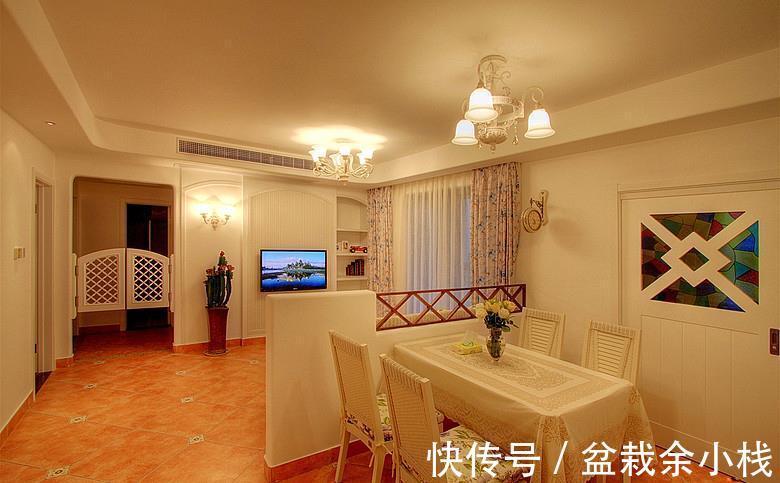 客餐厅|朋友新家太温馨了,碎花沙发很舒服,以后家里也这么装修!