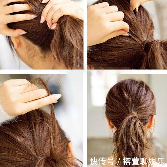 披头|女人四十,就别披头散发!今年都扎这“低马尾”,减龄,女人味足