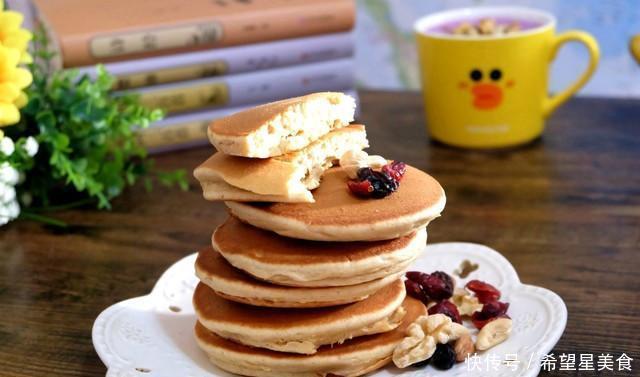 简单|自制全麦松饼做法简单,没有添加剂营养更健康,孩子爱吃妈妈常做