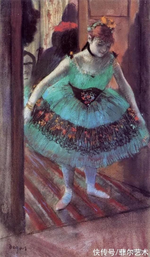 法国@法国艺术大师埃德加·德加舞女125幅油画作品,美翻了