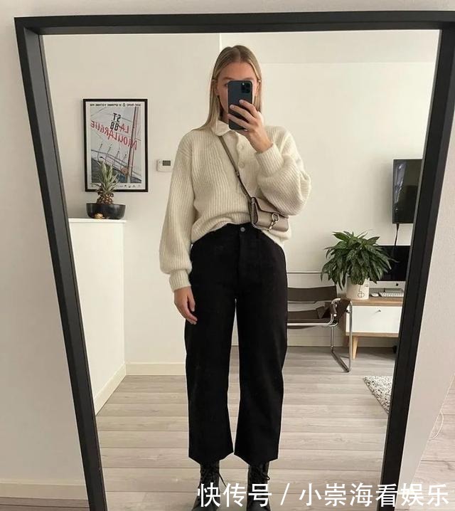 时髦|今年冬天流行“9分穿搭法”,洋气又时髦,特显高