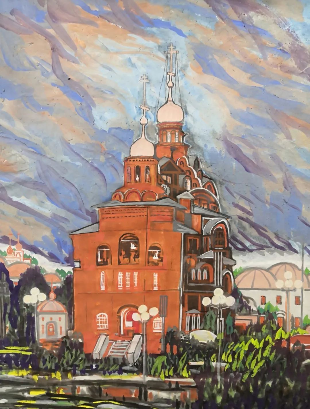 杨大眼造像@中西结合笔传情·锐意创新始通神——张山绘画人物山水艺术新貌