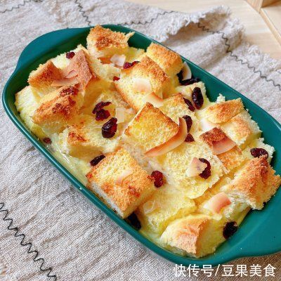 面包丁|低糖吐司布丁做的对，脆嫩满足又美味