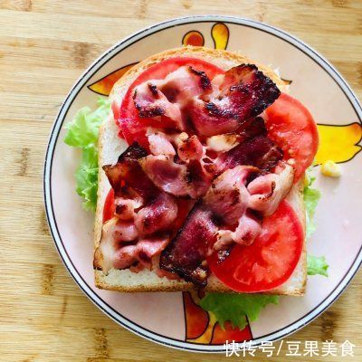 米饭|#丘比三明治#香煎培根三明治这样做，秒变米饭杀手