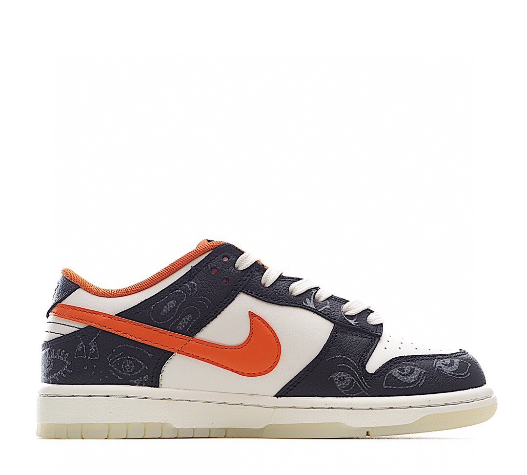 nike|Nike Dunk SB Low 万圣节 黑白橙 夜光