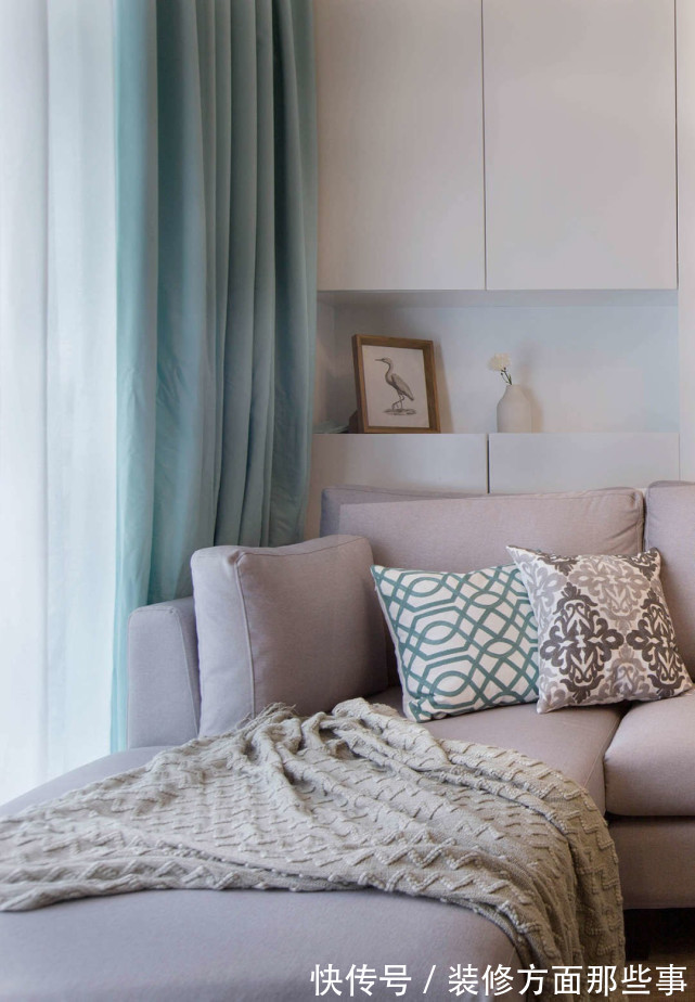 木色|115平三居室现代简约的时尚框架下,加入中式元素