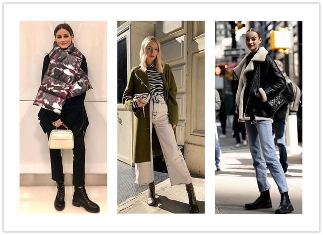 最近火了一种穿法叫“短靴+九分裤”，显高又飒爽，时髦一整冬