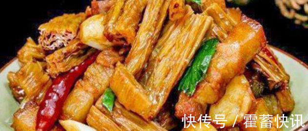 五花肉炒腐竹|美食推荐家常版酸菜鱼、黄瓜炒虾仁、五花肉炒腐竹、时蔬炒馒头