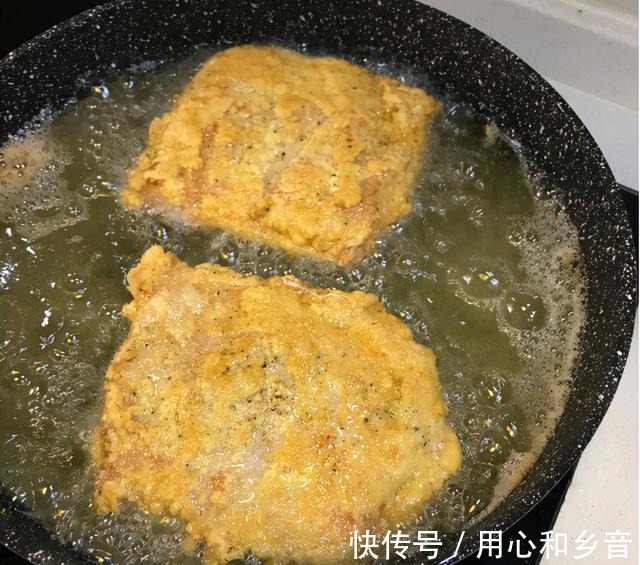面包糠|爆浆的猪排，美味健康，好吃营养！