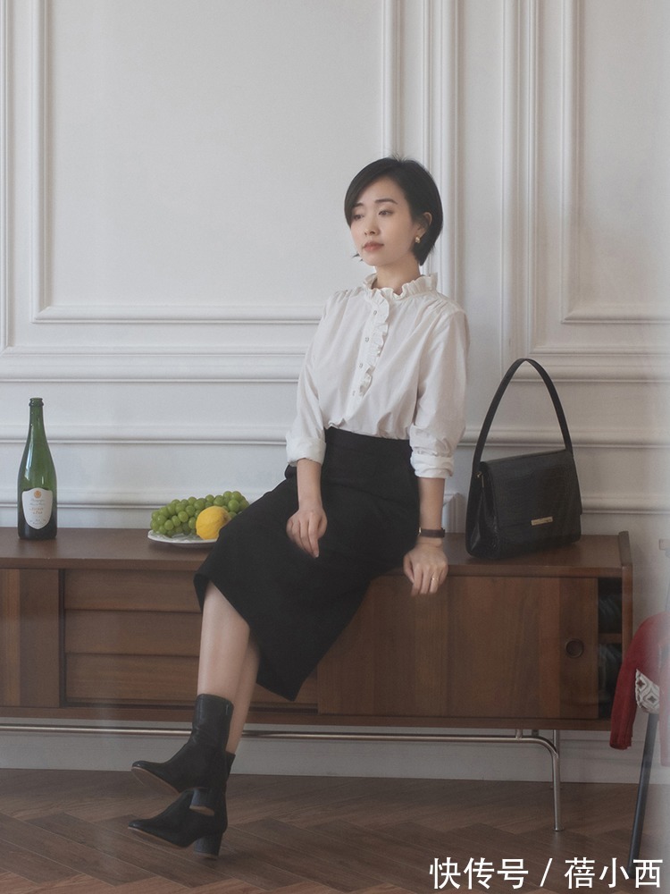 卫衣 春季还是穿“衬衫”最高级,搭配半身裙、牛仔裤、阔腿裤,好洋气