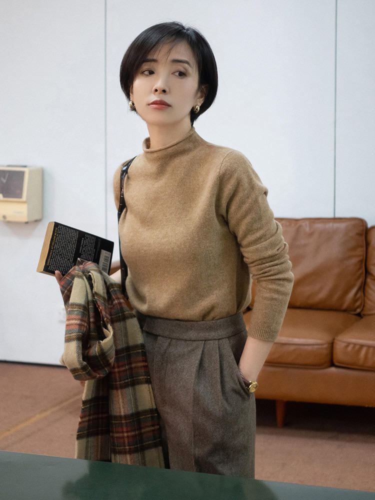 小姐姐 熟女最爱的优雅毛衣你爱了吗?简约中的大气感,让你化身职场女王
