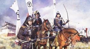 解密|解密日本战国时期，骑兵在作战时身后为什么背着一个红色大口袋！