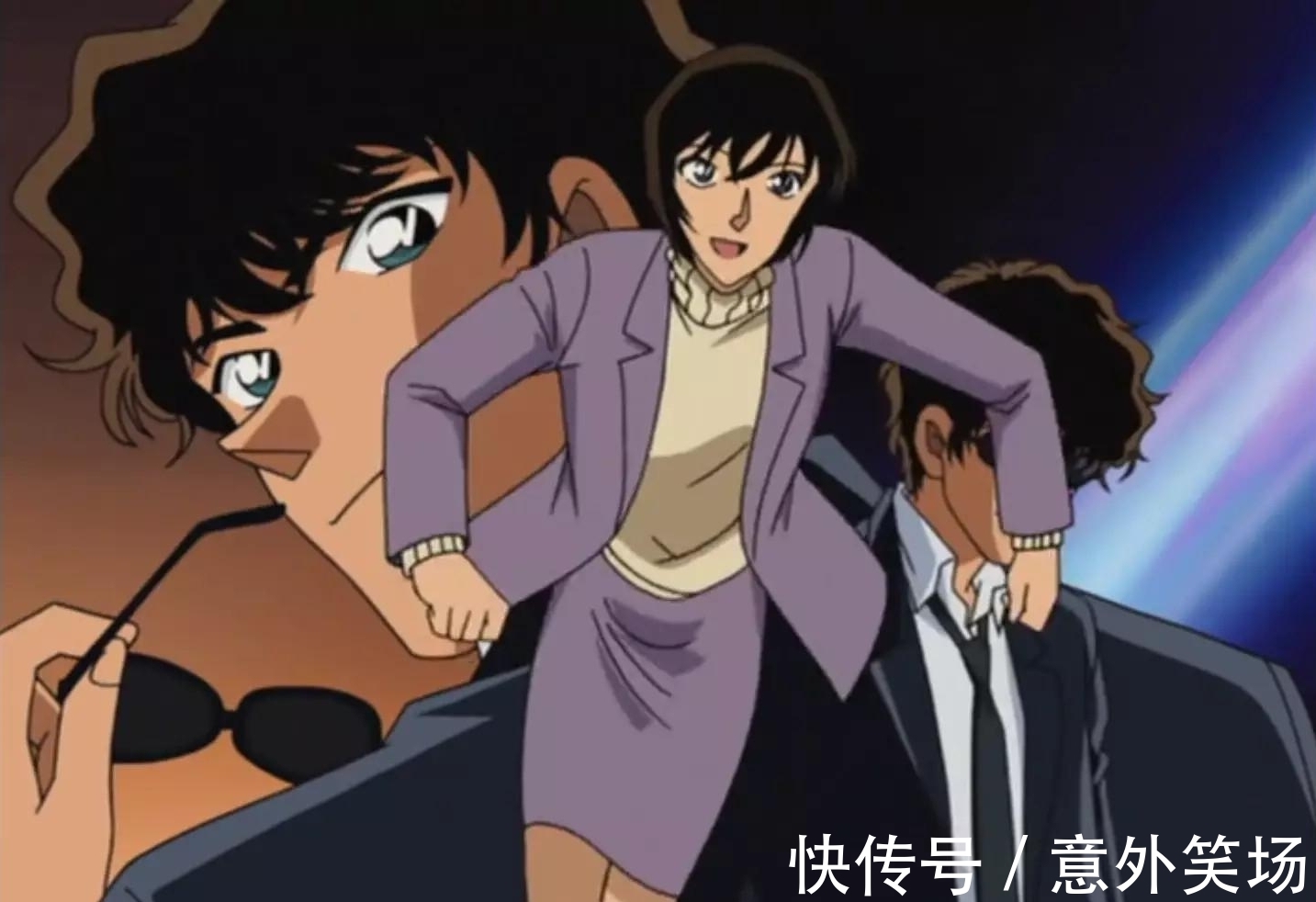 松田阵平|名侦探柯南：松田阵平的初恋对象正式登场，颜值不逊佐藤警官