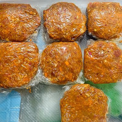 橄榄油|自制爆汁牛肉饼