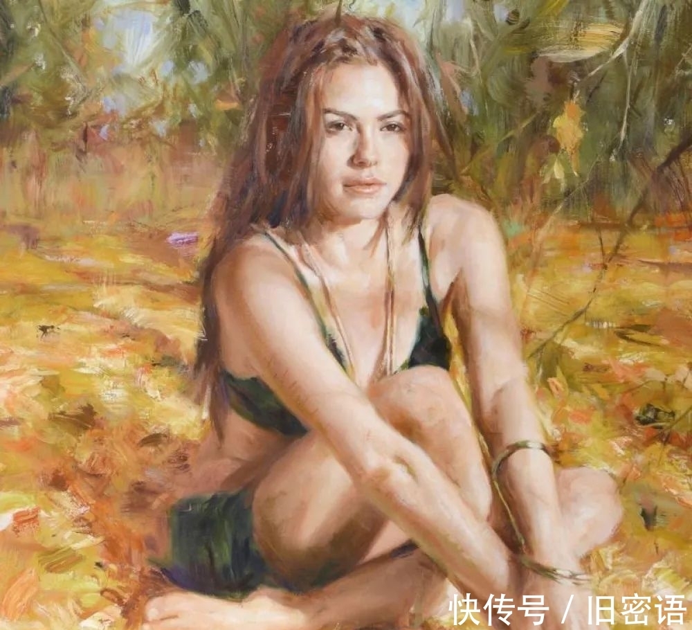 艺术学院|意大利艺术家维托里奥的人体油画，柔美多情