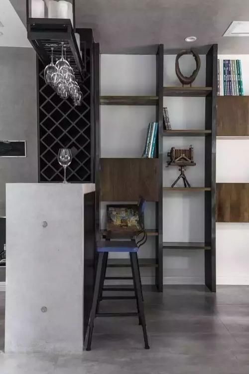 复式洋房|240平复式洋房,内敛不羁工业风,越大胆越惊艳!