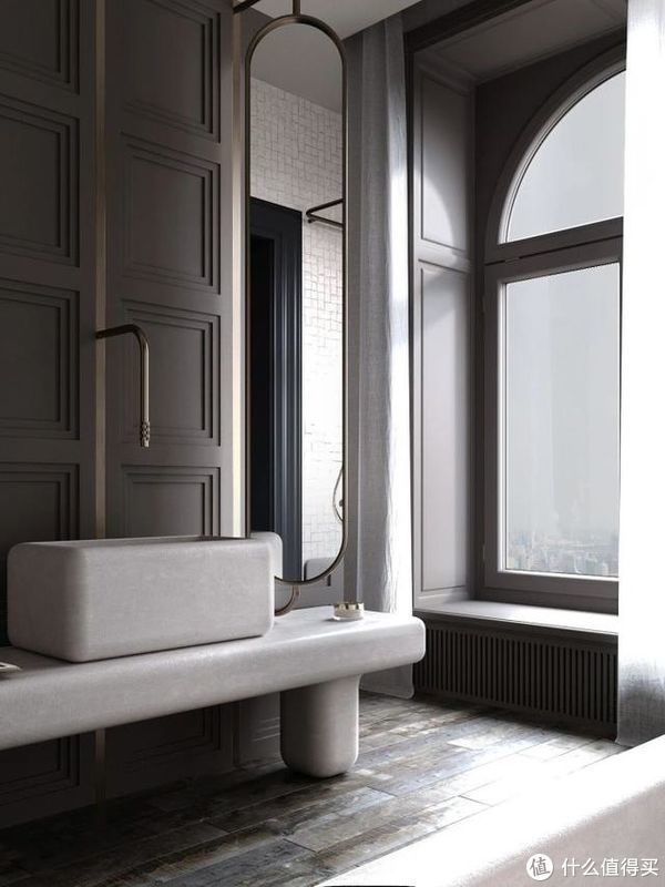 轻奢风|外国小伙的93㎡单身公寓,全屋轻奢风,卧室纱帘让网友吵翻了天