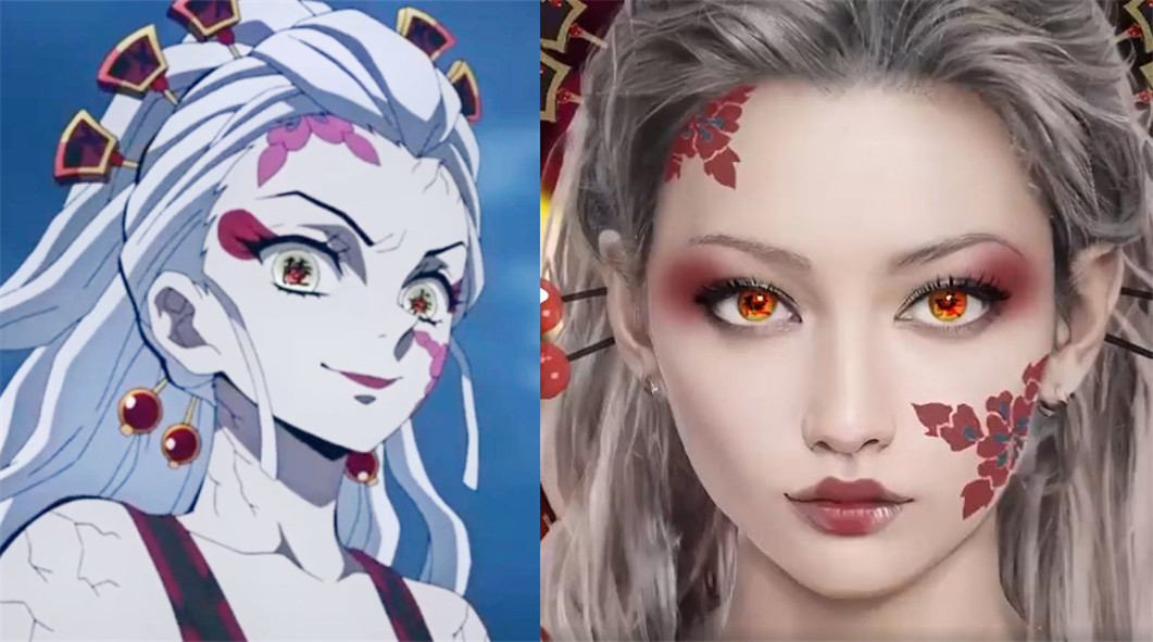 我妻善逸|鬼灭之刃:游郭篇主角被AI还原,善逸一秒变普通,音柱是华丽美男