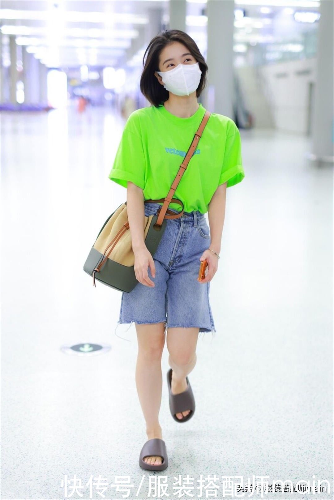 衣领|一学就会的3个搭配思路，还愁“T恤+短裤”穿不出彩吗？