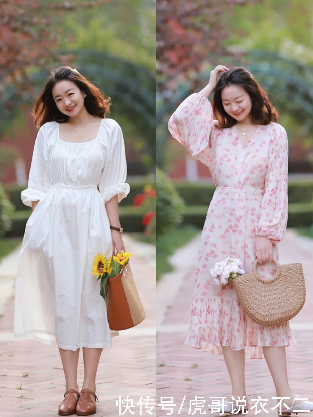 微胖|真正会穿的微胖中年女人，穿裙装很少搭小白鞋，夏季这么穿更优雅