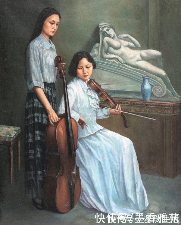 油画作品|古典与浪漫的结合,著名艺术家李晓刚人体油画作品欣赏