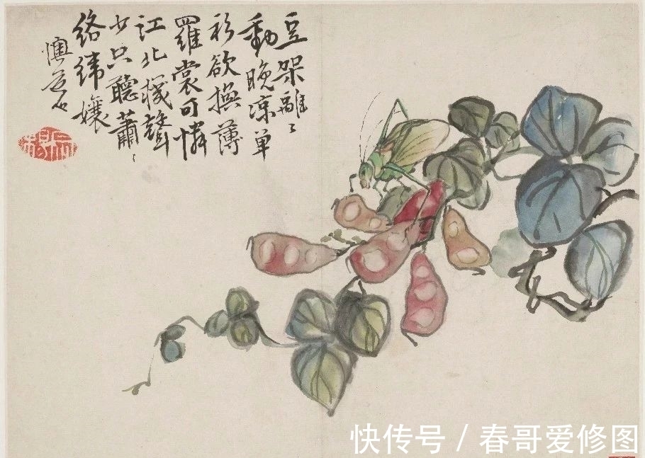 绘画作品@「津门网」大家熟知的扬州八怪之一,他画中的怪是他敢于突破束缚