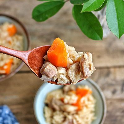 胡萝卜|不油不腻的羊肉焖饭