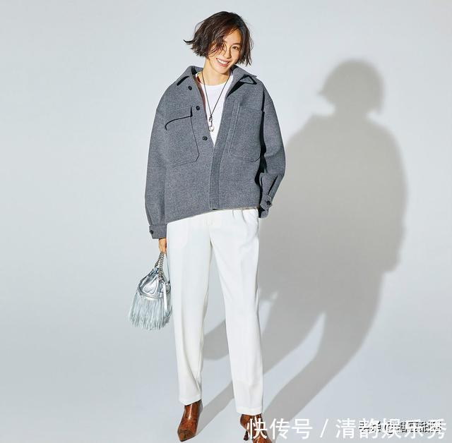 搭配|建议小个子女生:今年的大衣“买短不买长”,显高显瘦还不拖沓