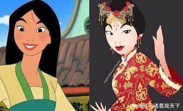 颜值担当|当迪士尼公主们穿上婚纱,花木兰变大妈艾莎还是最美的!