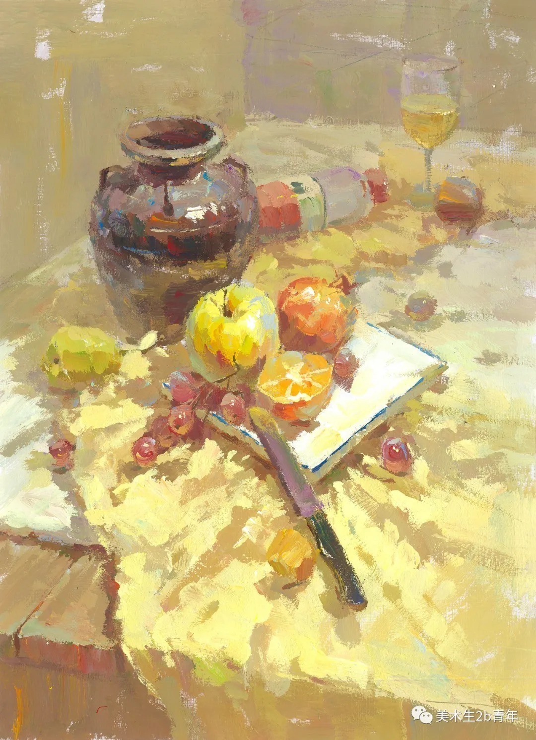 画面$不为人知的联考内幕,联考色彩静物打分标准公开了!