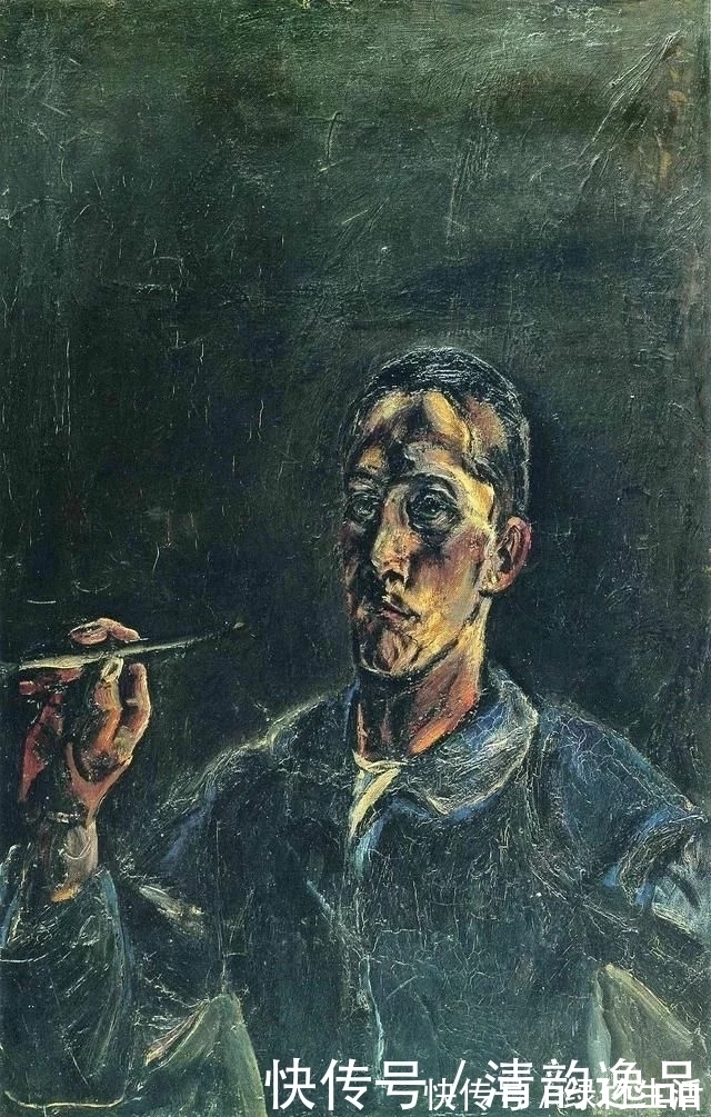 分离派|奥地利表现主义画家，奥斯卡·科柯施卡，油画作品欣赏