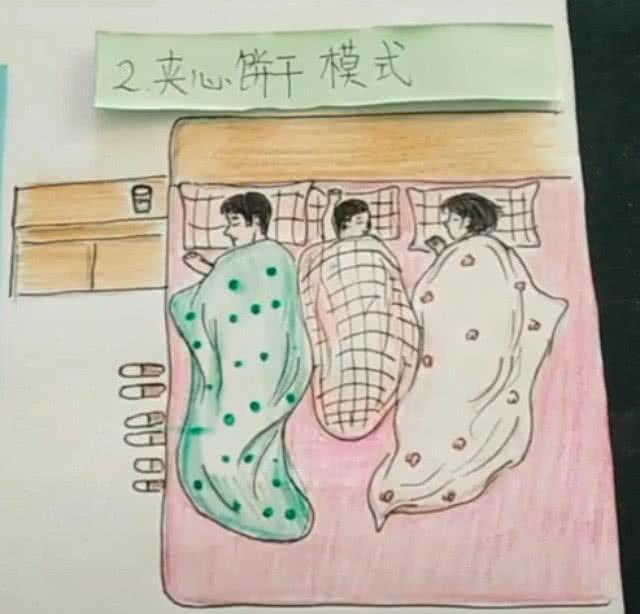 夹心饼干|有了孩子以后你家是什么睡觉模式呀?