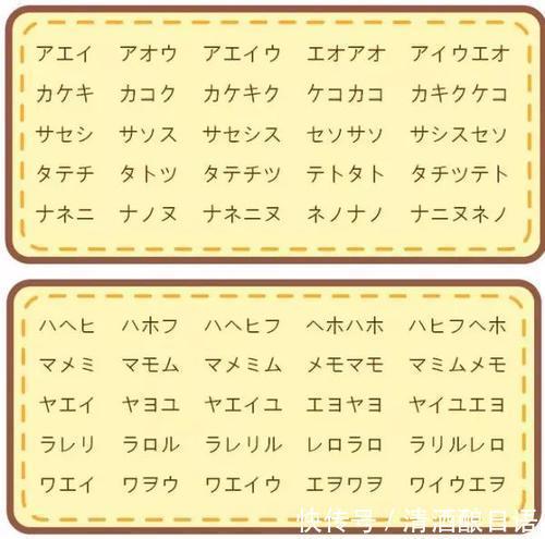 五十音图的来历和详解 快资讯 五十音图的来历和详解 快资讯