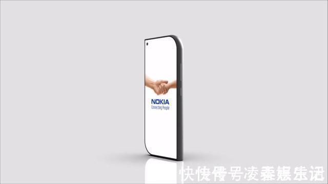 高通|新诺基亚7610概念图：柳叶刀直面屏配单打孔，颜值真的很高