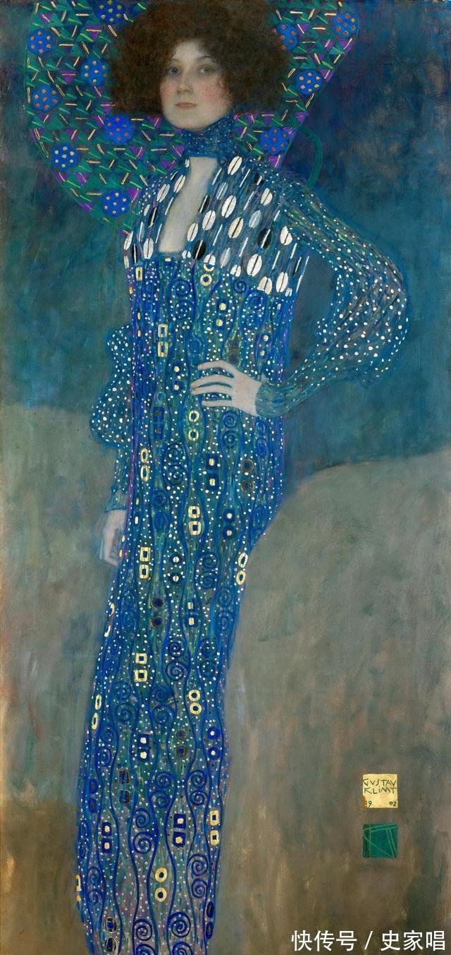 金色@克里姆特的艺术人生:他的绘画强调浓重神圣的金黄色及强烈的感情