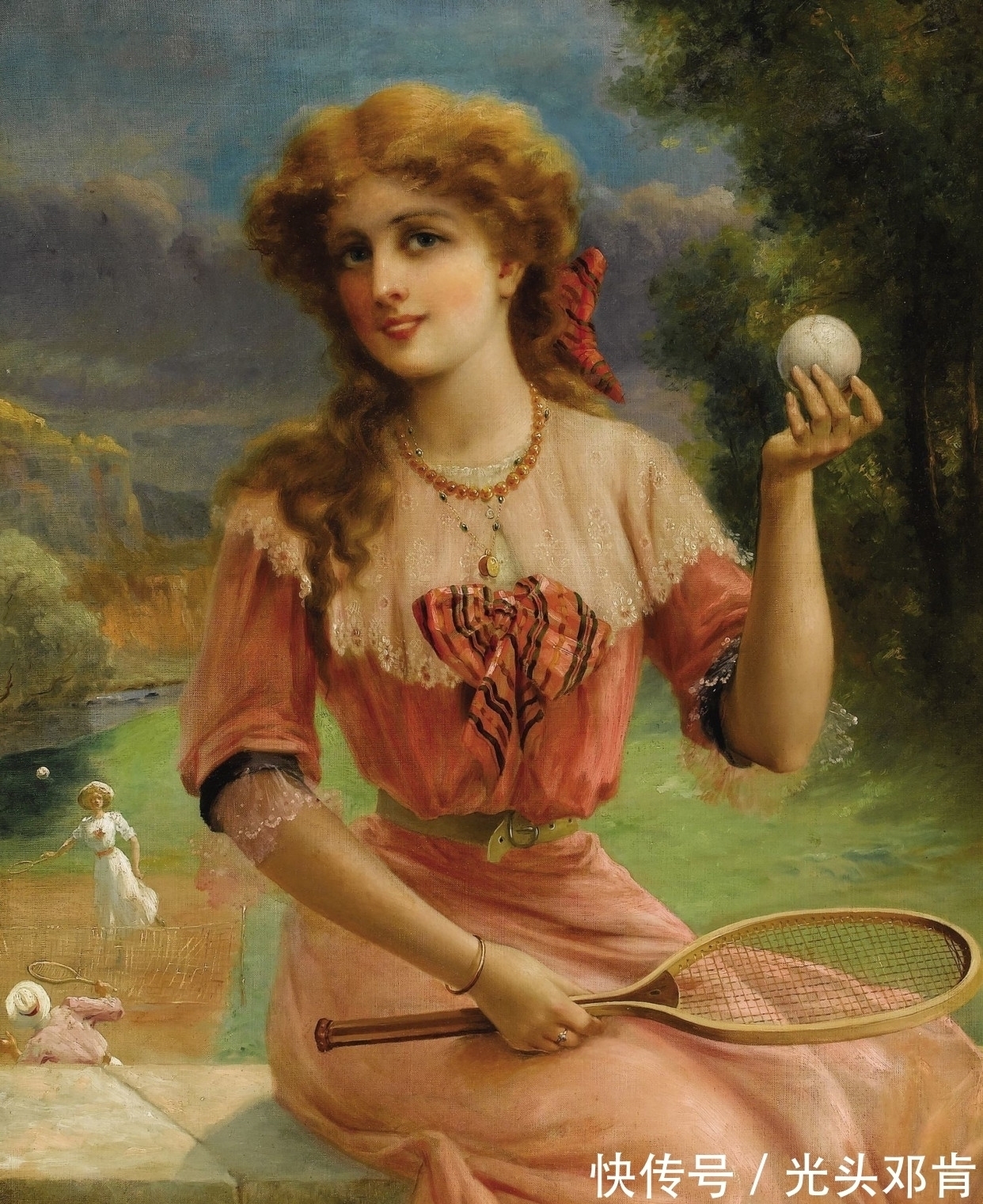 弗农&他最擅长画美女,埃米尔·弗农Emile Vernon油画美女作品鉴赏