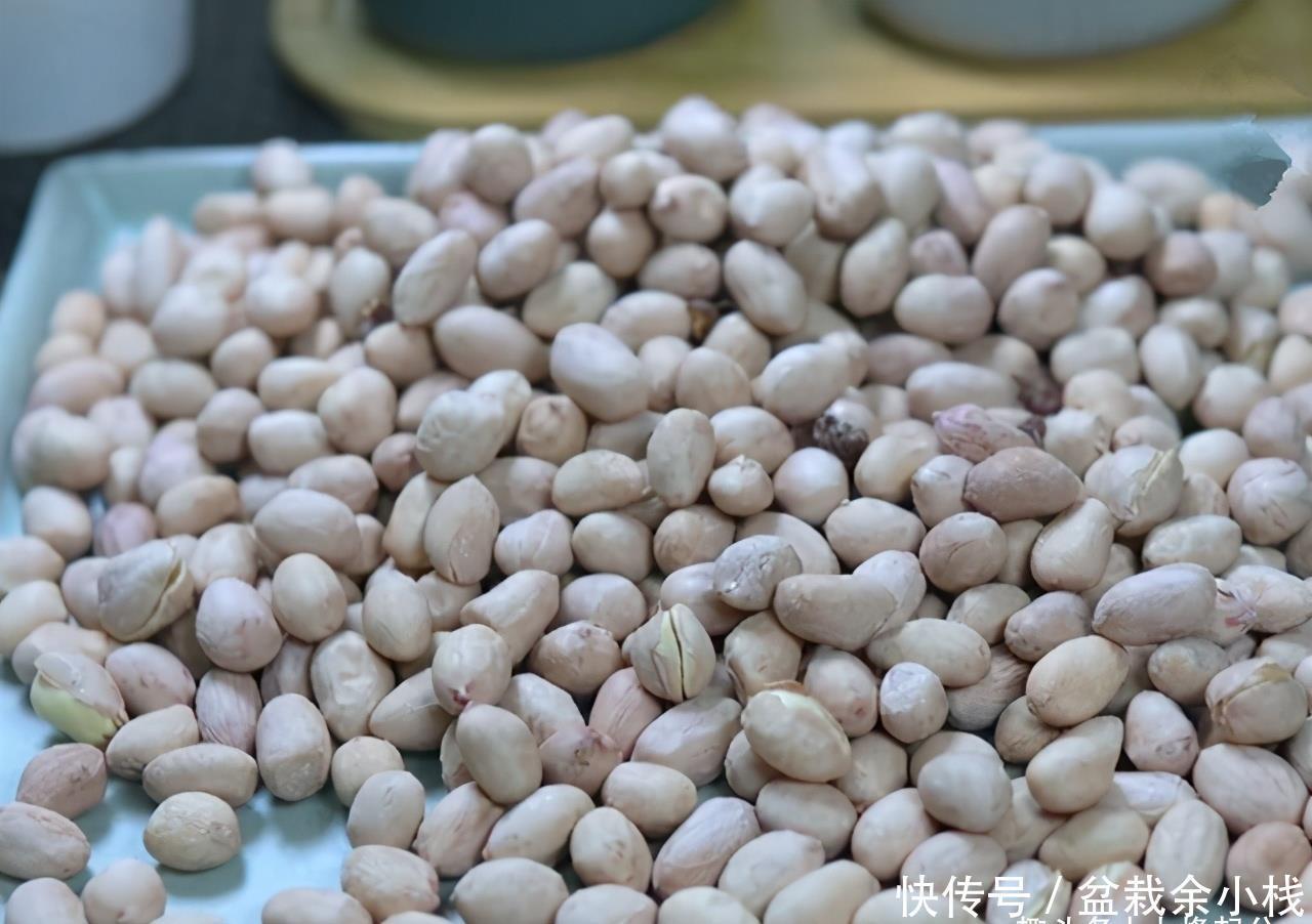 生米表面|在家自制盐焗花生米,外皮一搓就掉,干香酥脆,比油炸花生米好吃