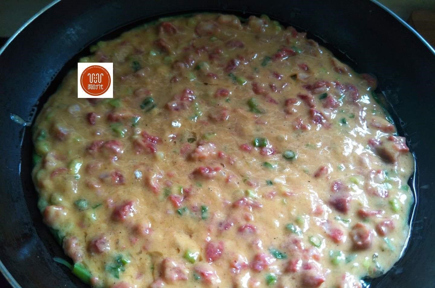 1把豆角，4个鸡蛋，筷子一搅，几分钟解决全家人早餐，柔软劲道