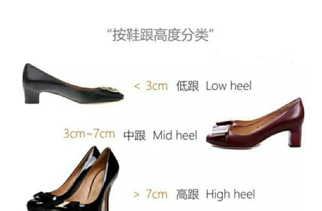 高跟鞋 今年的鞋跟流行“穿短不穿长”,穿着舒适还显个高,小个子都爱了