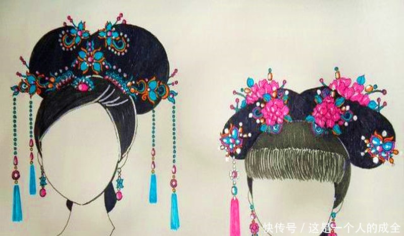 清朝女子头上戴的旗头有何讲究!