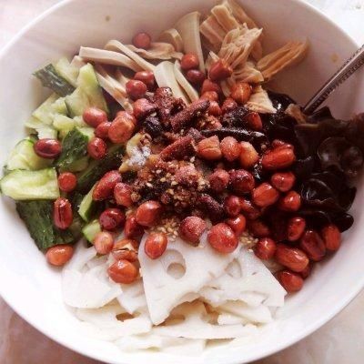 凉拌素什锦，鲜香爽口，低脂健康，好吃不怕胖