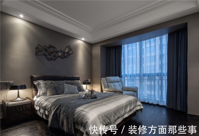 石材|120平现代风三居室，高级灰色调越看越有品