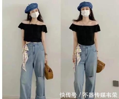 时尚|经久不衰的时尚单品牛仔裤,怎样穿搭好看?3个方法接地气又时髦
