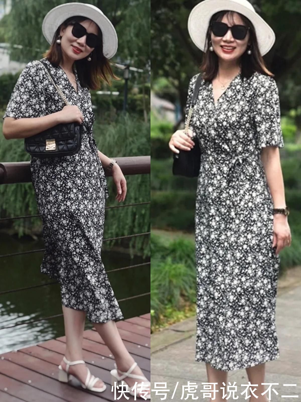 夏季|奔四奔五的女人，穿这4种连衣裙别搭小白鞋，配凉鞋更显优雅气质