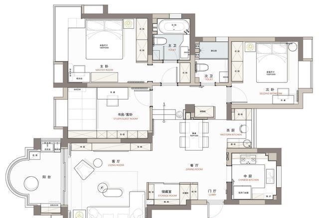 收纳|越来越多人放弃电视墙,学他家打一排柜子,美观实用两不误!聪明!